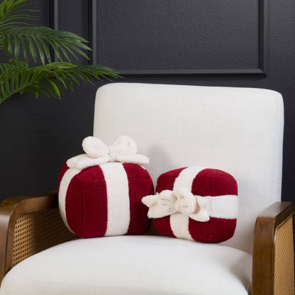 Gift Box Shaped Throw Pillow
