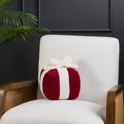 Gift Box Shaped Throw Pillow