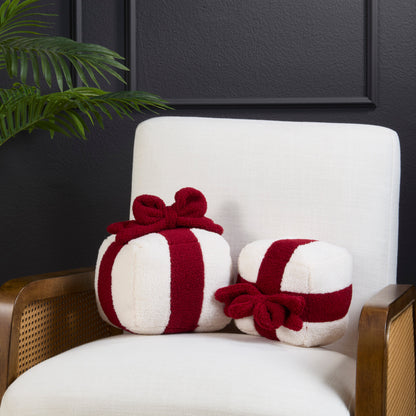 Gift Box Shaped Throw Pillow