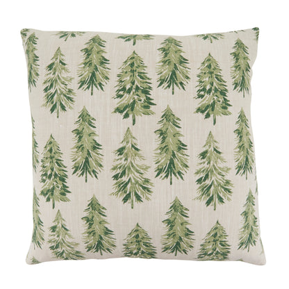 Evergreen Tree Throw Pillow