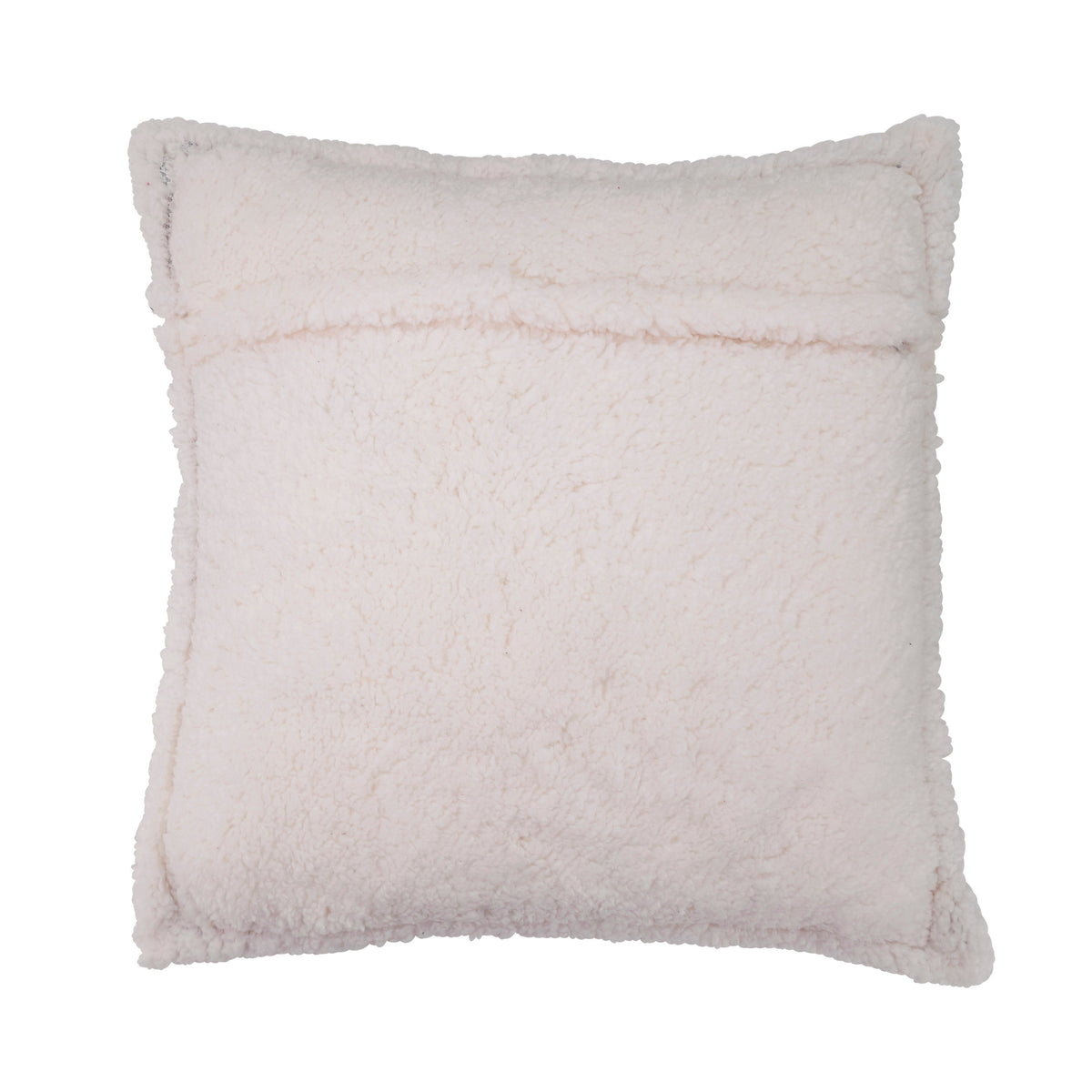 Plaid Sherpa Throw Pillow