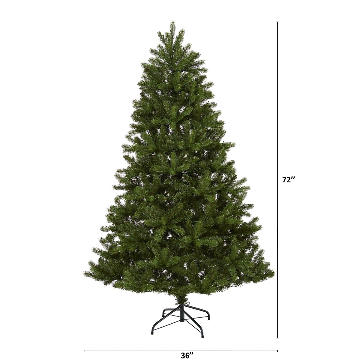 6' New Haven Spruce “Natural Look” Artificial Christmas Tree with 350 LED Lights