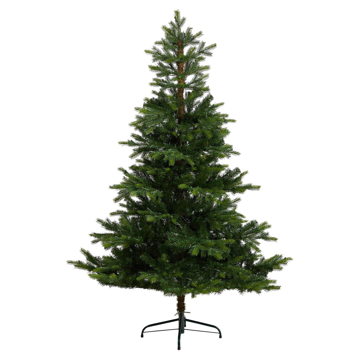 6' North Carolina Spruce Artificial Christmas Tree with 350 Clear Lights and 631 Bendable Branches