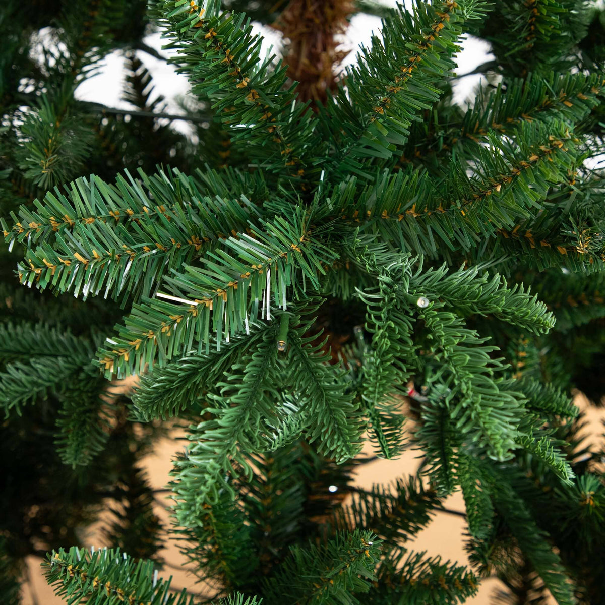 6' Pre-Lit Artificial Idaho Mixed Fir Christmas Tree with 130 Warm White LED Lights