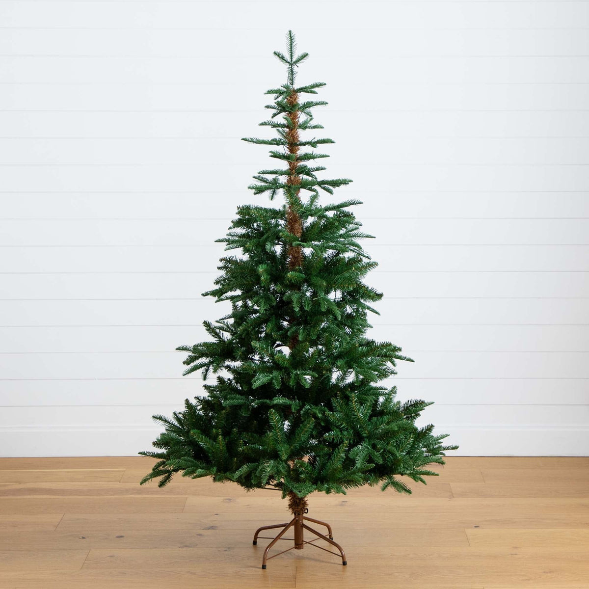 6' Pre-Lit Artificial Idaho Mixed Fir Christmas Tree with 130 Warm White LED Lights