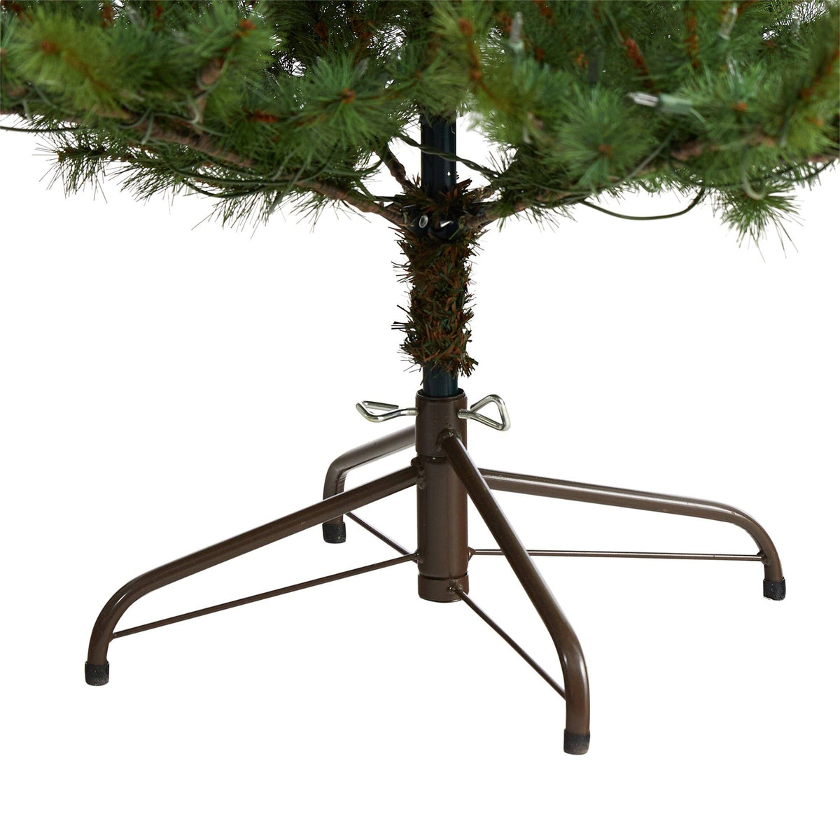 6' Vancouver Mountain Pine Artificial Christmas Tree with 350 Clear Lights and 1332 Bendable Branches