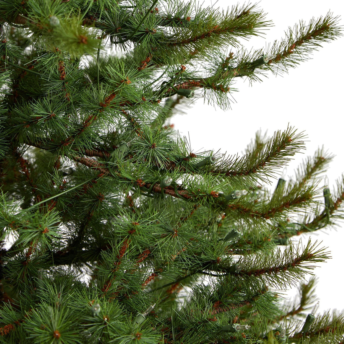 6' Vancouver Mountain Pine Artificial Christmas Tree with 350 Clear Lights and 1332 Bendable Branches